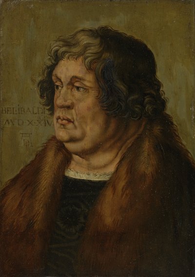 Porträt von Willibald Pirckheimer (1470-1530) von Albrecht Dürer